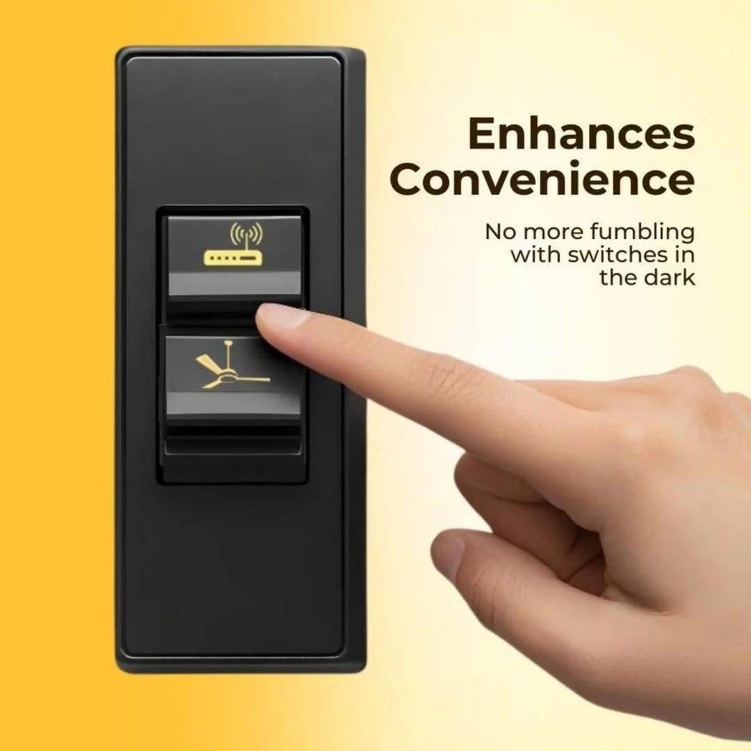 Gold Glam Switch Stickers - Elevate Your Style with Premium Metallic Detail