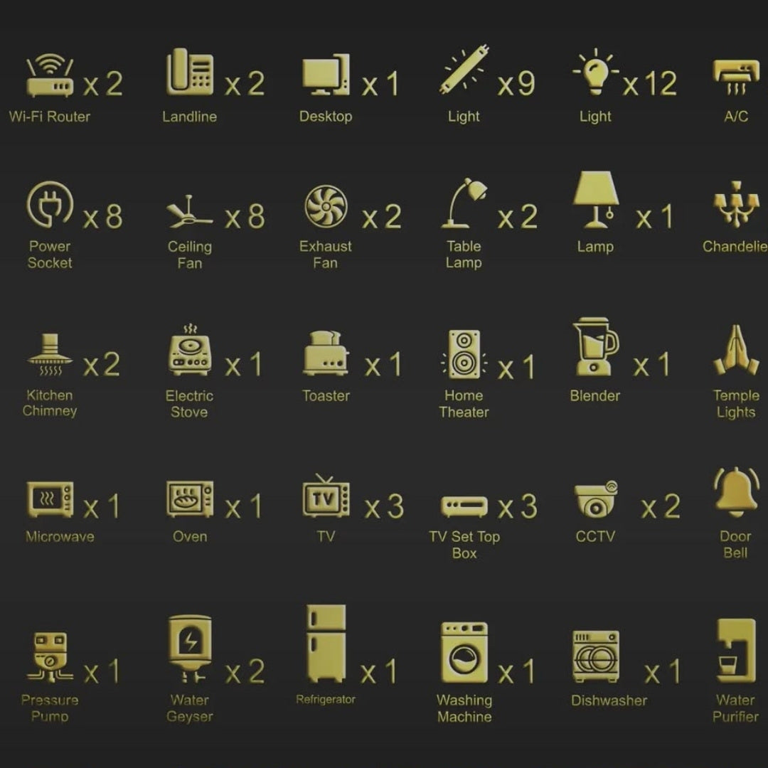 Gold Glam Switch Stickers - Elevate Your Style with Premium Metallic Detail